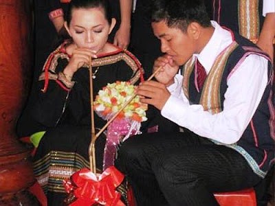 Традиционная свадьба народности М’Нонг - ảnh 1